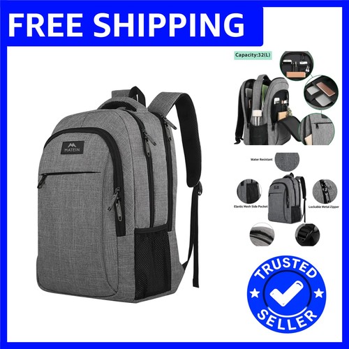 Travel ready grey laptop - travel-ready,